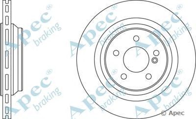 APEC BRAKING dsk2099 -  Тормозной диск
